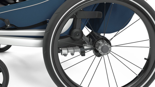 Thule Chariot Cross 1 Kids Trailer - majolica blue/20"