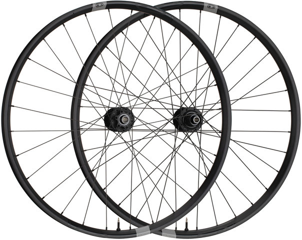 Synthesis E-MTB Alu Disc 6-bolt 29" Boost Wheelset - black/29" set (front 15x110 Boost + rear 12x148 Boost) Shimano
