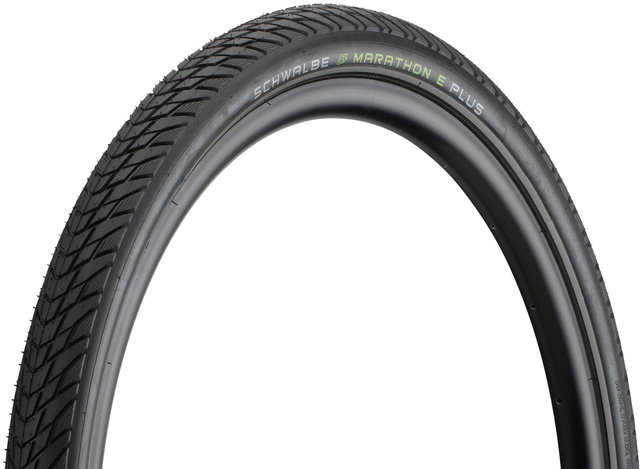 Schwalbe Cubierta de alambre Marathon E-Plus Smart DualGuard Fair Rubber 27,5" - negro-reflejante/27,5x2,0 (50-584)