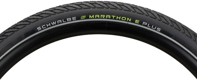 Schwalbe Marathon E-Plus Smart DualGuard Fair Rubber 27.5" Wired Tyre - black-reflective/27.5x2.0 (50-584)