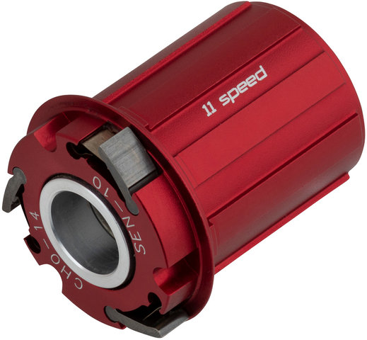 Corps de Roue Libre Aluminium pour Moyeu 3.30R/3.30RTi - rouge/Shimano