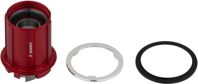 Corps de Roue Libre Aluminium pour Moyeu 3.30R/3.30RTi - rouge/Shimano
