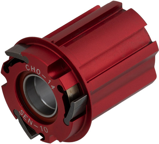 Corps de Roue Libre Aluminium pour Moyeu 3.30R/3.30RTi - rouge/Campagnolo