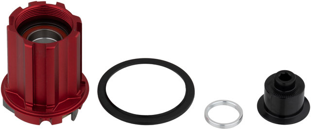 Corps de Roue Libre Aluminium pour Moyeu 3.30R/3.30RTi - rouge/Campagnolo