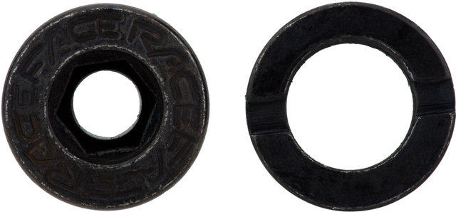 Chainring Bolts, Steel, 4-arm, Short - black/universal