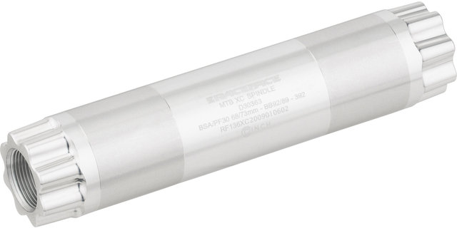 Axe de Boîtier de Pédalier Spindle-Kit Cinch 30 mm - silver/RF136