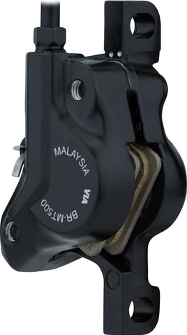 Shimano Freno de disco BR-MT500 + BL-MT501 J-Kit - negro/Rueda trasera/Derecho (específico de lado)