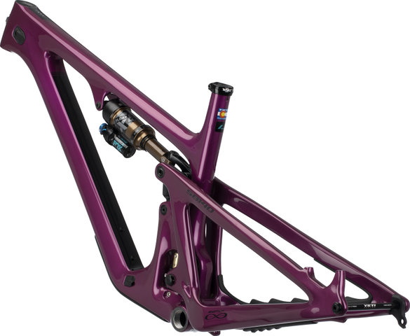 Yeti Cycles Kit cadre SB140 TURQ Carbon 29" - sangria/L