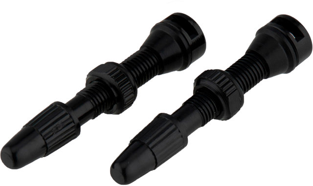 Válvula tubeless en set de 2 - negro/SV 35 mm