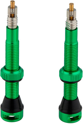 tune Tubeless Valve Set - poison green/Presta 44 mm