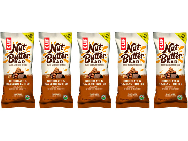 Nut Butter Filled Riegel - 5 Stück - chocolate hazelnut/250 g