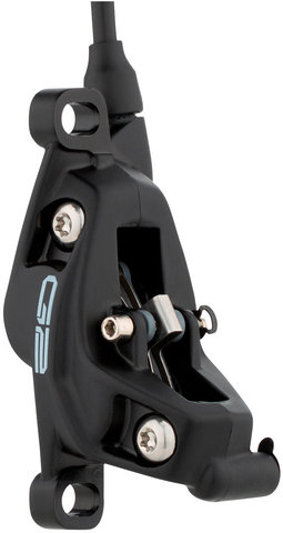 SRAM Freno de disco G2 RS - diffusion black anodized/rueda delantera