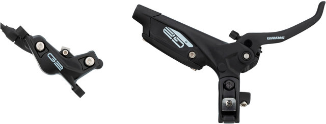 SRAM Set de frenos de disco G2 R d+t - diffusion black anodized/set (RD + RT)