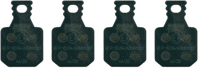 Magura Type 8.S Sport ECE Brake Pads for 4-piston MT Disc Brake - green/8.S