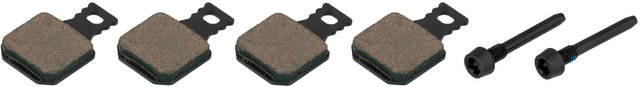 Plaquettes de Frein Type 8.S Sport ECE p. Frein à Disque MT 4 pistons - vert/8.S