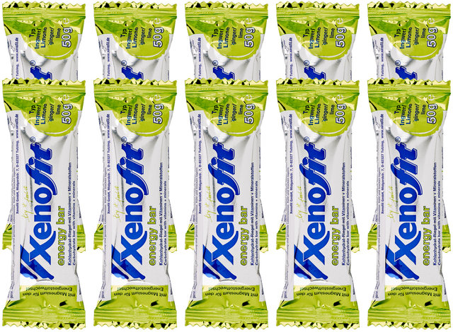 energy bar - 10 pcs. - ingwer-limone/500 g