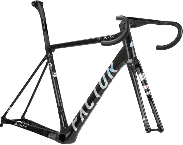 Factor O2 V.A.M. Disc Carbon Rahmenkit - chrome/54 cm