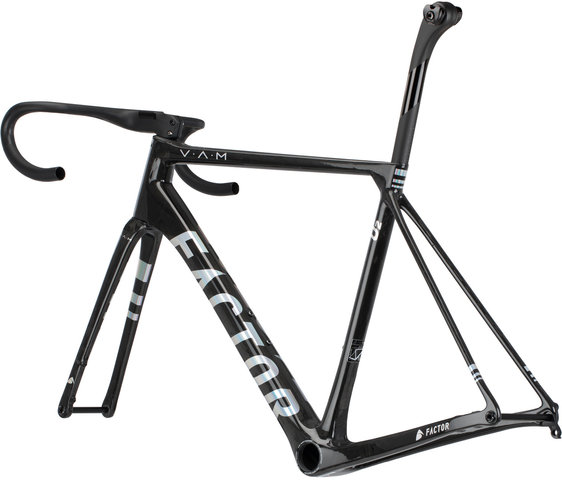 O2 V.A.M. Disc Carbon Rahmenkit - chrome/54 cm