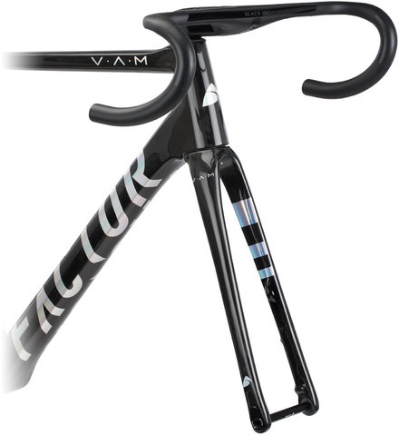 Factor O2 V.A.M. Disc Carbon Rahmenkit - chrome/54 cm