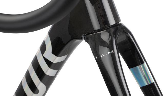 O2 V.A.M. Disc Carbon Rahmenkit - chrome/54 cm