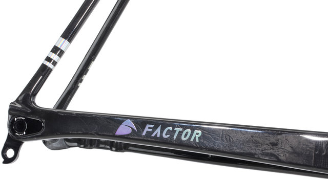 O2 V.A.M. Disc Carbon Rahmenkit - chrome/54 cm