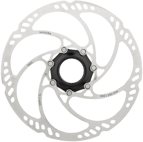 Magura MDR-C CL Center Lock Brake Rotor for Quick Release - silver/203 mm