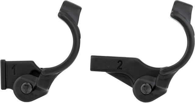 Lenkerklemmschelle Shiftmix 1+2 für Shimano I-Spec B / I-Spec II - schwarz/links