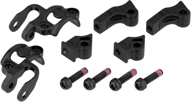 Lenkerklemmschelle Shiftmix 1+2 für Shimano I-Spec B / I-Spec II - schwarz/Paar