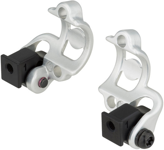 Lenkerklemmschelle Shiftmix 1+2 für Shimano I-Spec B / I-Spec II - silber/Paar