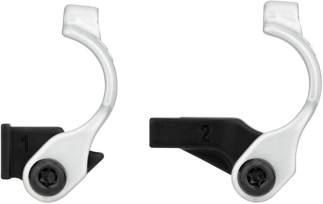 Lenkerklemmschelle Shiftmix 1+2 für Shimano I-Spec B / I-Spec II - silber/Paar