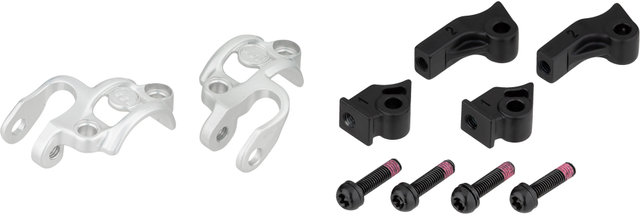 Lenkerklemmschelle Shiftmix 1+2 für Shimano I-Spec B / I-Spec II - silber/Paar