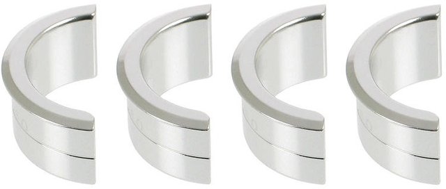 Casquillo de reducción para potencias de 31,8mm - plata/25,4 mm Casquillo de reducción para potencias de 31,8mm - plata/25,4 mm