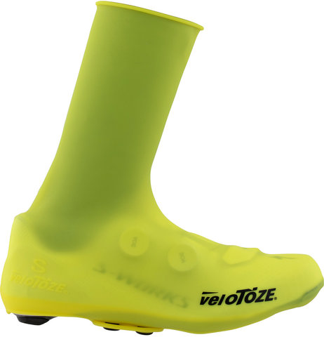 veloToze Silicone Snap Road Shoecovers - yellow/37-40