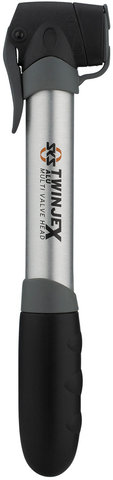 SKS Mini bomba Twinjex Alu - plata/universal