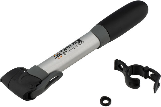 Mini-Pompe Twinjex Alu - argenté/universal
