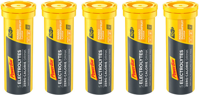 5Electrolytes Sports Drink Effervescent Tablets - 5 Pack - mango passionfruit/210 g