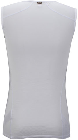 M Base Layer Sleeveless Shirt - blanc/M