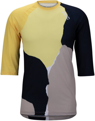 POC MTB Pure 3/4 Jersey - color splashes multi sulfur yellow/M