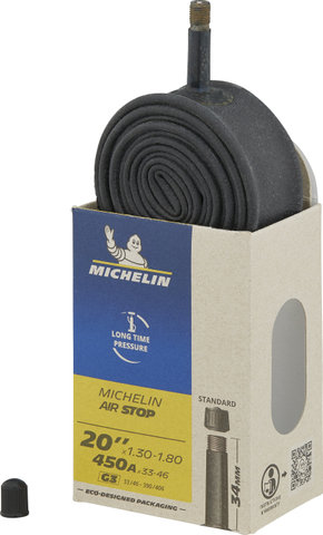 Michelin Schlauch G3 Airstop für 20" - universal/33-390 bis 46-406/AV/20 x 1,3-1,8 AV 34 mm/34 mm
