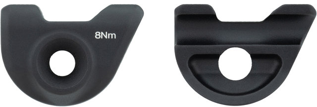 Sattelklemmplatten rund - black/universal