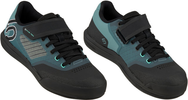 Chaussures VTT pour Dames Hellcat Pro - core black-crystal white-hazy emerald/38