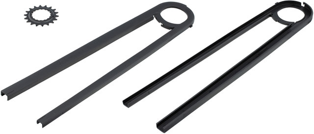 Chainglider 350 Full Chain Guard, Bosch, Front, Long Version - black/universal