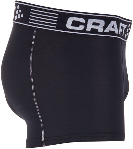 Greatness Bike Boxer Fahrrad-Unterhose - black-white/S