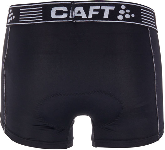 Greatness Bike Boxer Fahrrad-Unterhose - black-white/S