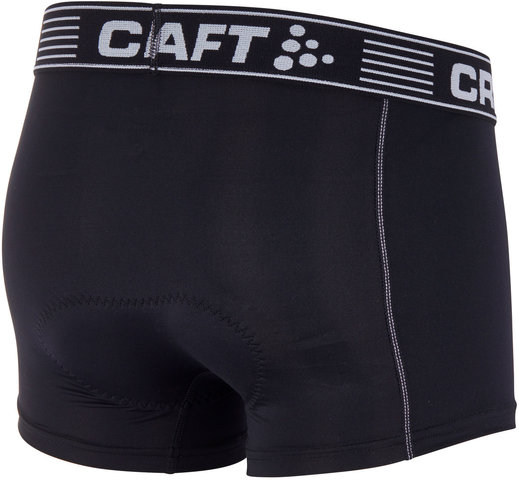 Craft Greatness Bike Boxer Fahrrad-Unterhose - black-white/S