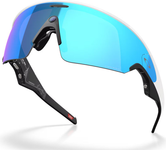 Oakley Vanguard Meta AI Sports Glasses - white | prizm sapphire