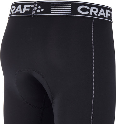 Craft Pantalones cortos Greatness Bike Shorts - black-white/M