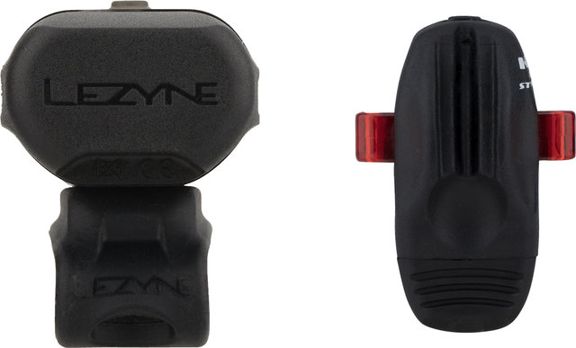 Lezyne Micro 300 + KTV Drive Beleuchtungsset mit StVZO-Zulassung - schwarz/300