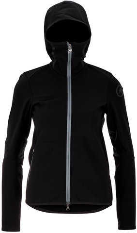 ASSOS Trail Women's Winter Softshell Rain Jacket - black series/S