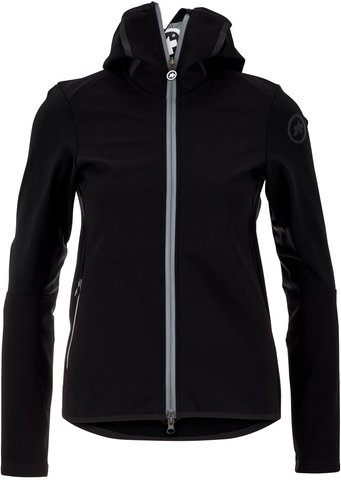 ASSOS Trail Women's Winter Softshell Rain Jacket - black series/S